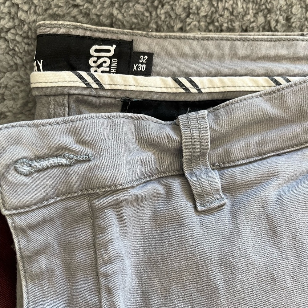 6 Pair Bundle RSQ London Skinny Chino Pants - Picture 7 of 16